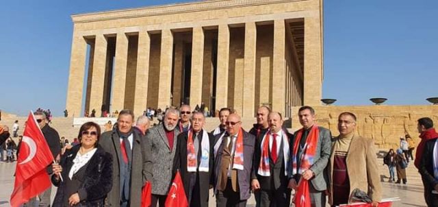 Atatürk'ün Kırşehir Mucur'a Gelişinin 100.Yılı için Anıtkabir'e Ziyaretimiz.