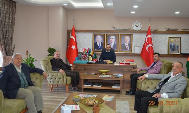 Antalya MHP İl Başkanlığına Ziyaretimiz