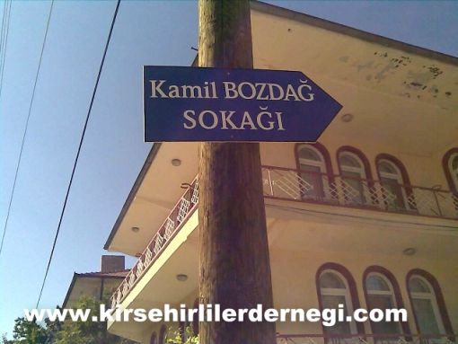 KAMİL BOZDAĞ KIRŞEHİR MUCUR