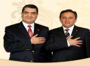 Kırşehir Milletvekilleri Abdullah Çalışkan ve Muzaffer Aslan