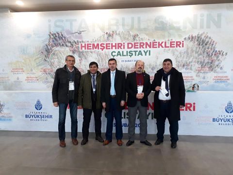 İSTANBUL'DA HEMŞEHRİ DERNEKLERİ ÇALIŞTAYINA KATILDIK