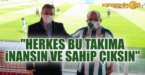 HAYDİ KIRŞEHİRSPOR Hedef TFF 1. LİG