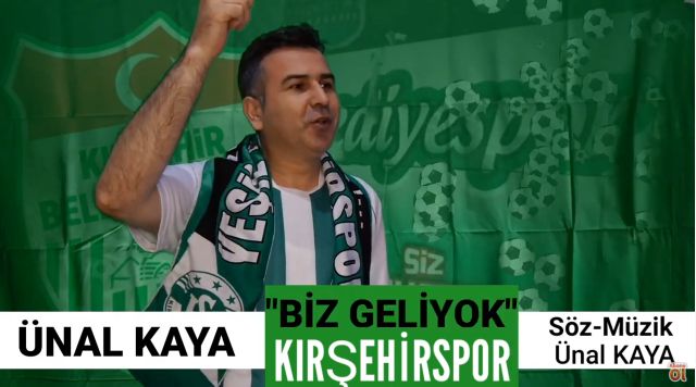 ÜNAL KAYA KIRŞEHİRSPOR'a Müzik Yaptı